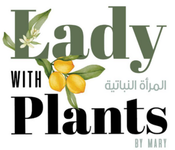 Lady with Plants