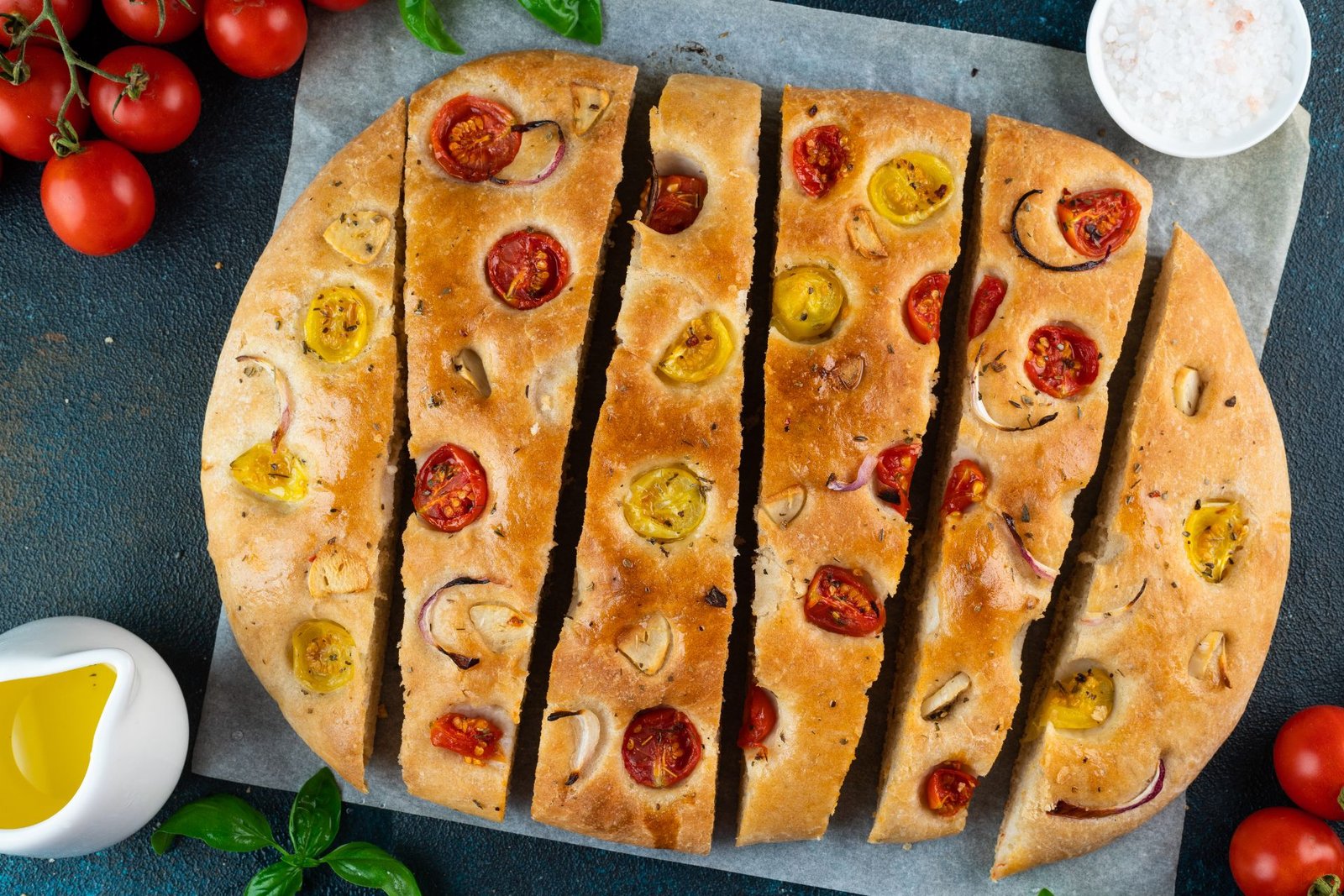 Lady with plants Vegan Olive and Rosemary Focaccia